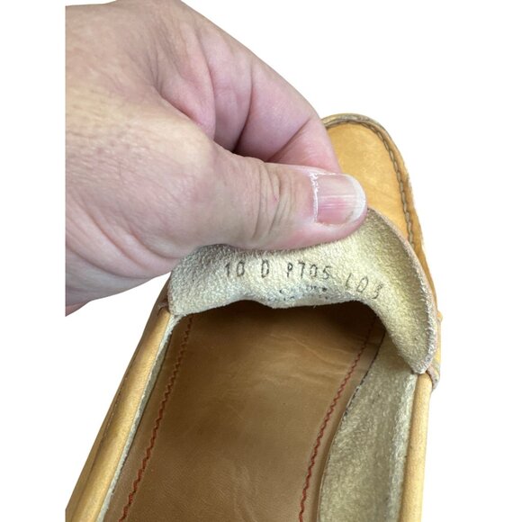 Coach Calder Mens Tan Leather Slip-On Loafers 10D SKU 8085 - Picture 11 of 12